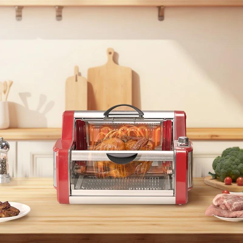 Stellweilan Tessberg Stainless Steel Shawarma Grill Machine Electric Gyro Rotisserie Doner