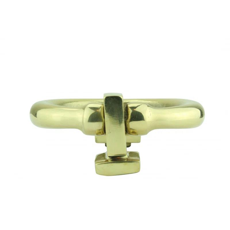Ring Entry Solid Brass Door Knocker Antique Circular Brass Renovators Supply