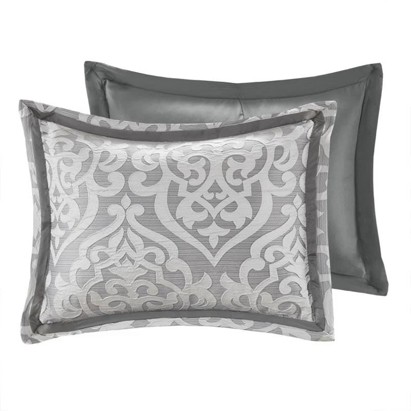 Madison Park Odette Jacquard 8 Piece Comforter Set