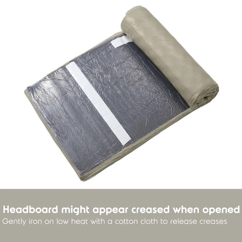 Nestl Chastelyne Upholstered Easy Assemble Wall Mounted Headboard