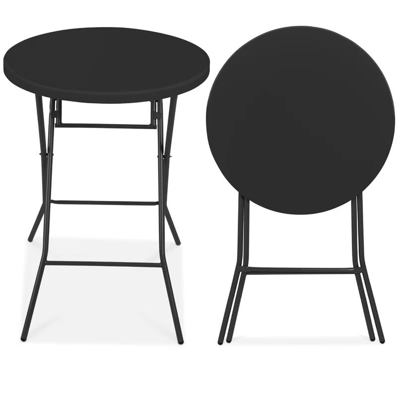 Best Choice Products 30'' Round Portable Folding Table