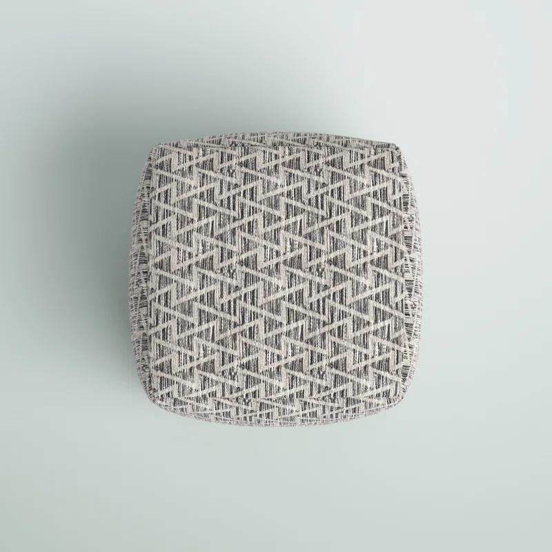 Union Rustic Jibria Upholstered Pouf