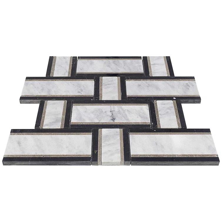 Mingle Natural Stone Mosaic Sheet Wall & Floor Tile