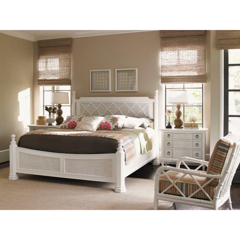 Ivory Key Canopy Bed