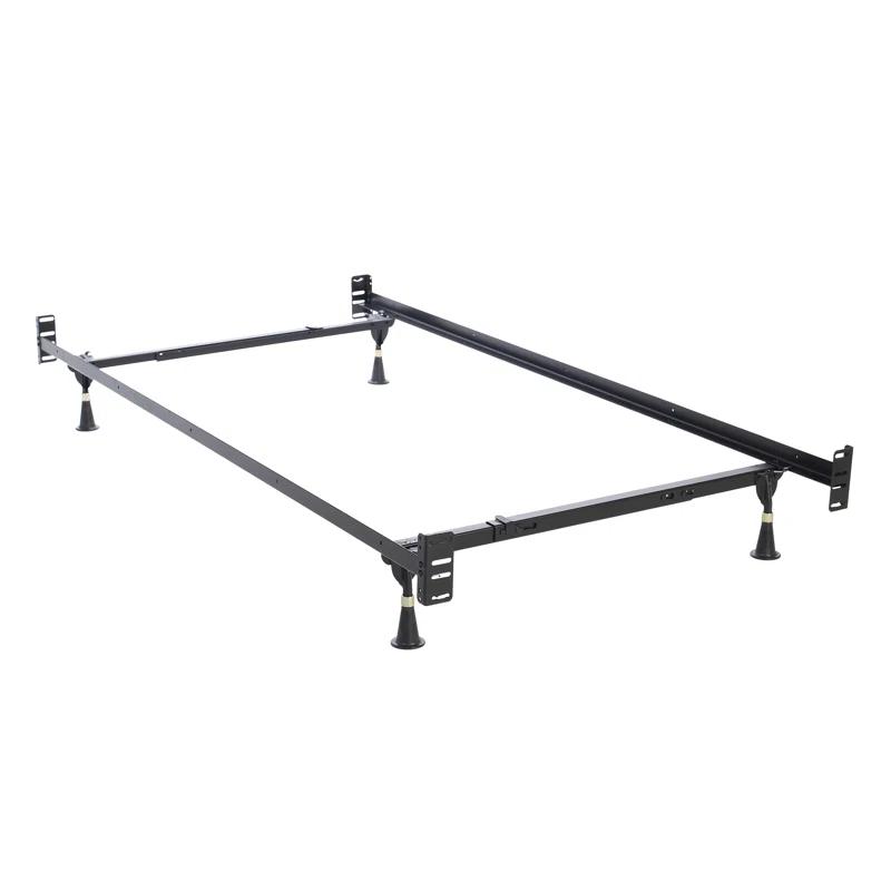Home by Hollywood Bed Rails and Supports - Headboard/Footboard Bed Frames, Bed Rails & Center Supports w/ Glides, Twin / Full, 4 Leg w/ Glides