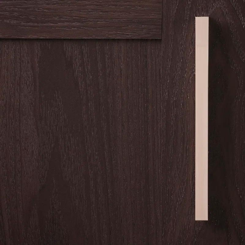 Hickory Hardware Streamline Kitchen Cabinet Handles, Solid Core Drawer Pulls for Cabinet Doors, 5-1/16" (128mm) (Set of 10)