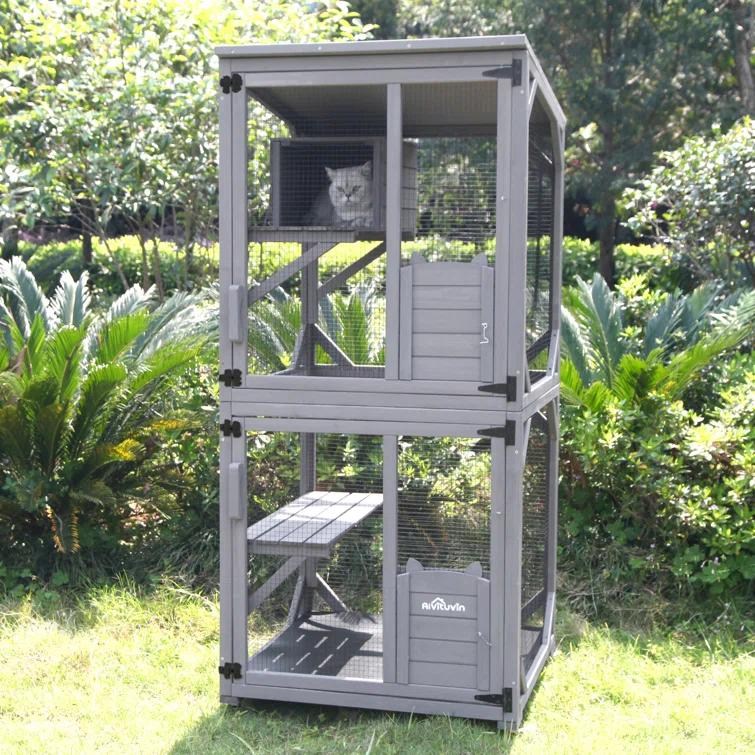 Aivituvin Portable Cat Playpen