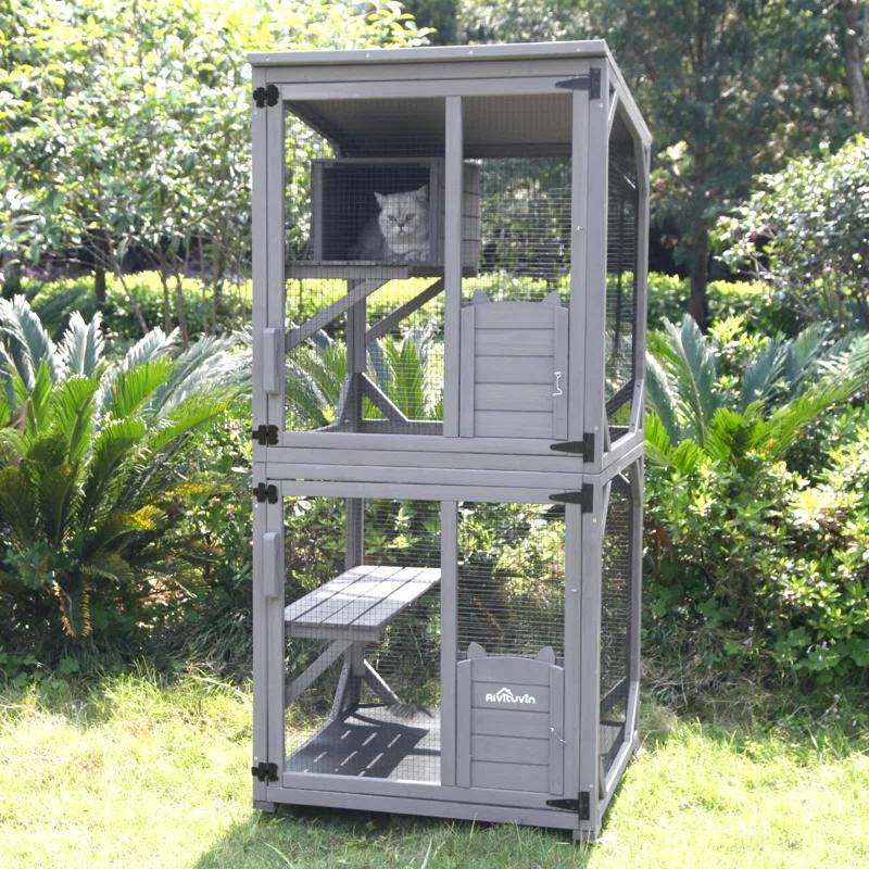 Aivituvin Portable Cat Playpen