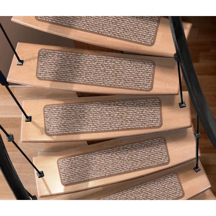 House Home & More Attachable Stair Tread Size Non-Slip Stair Tread