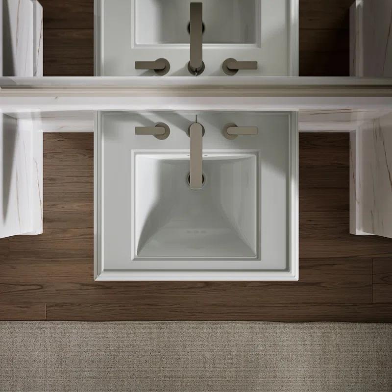 Memoirs®Pedestal Tall Bathroom Sink with Overflow