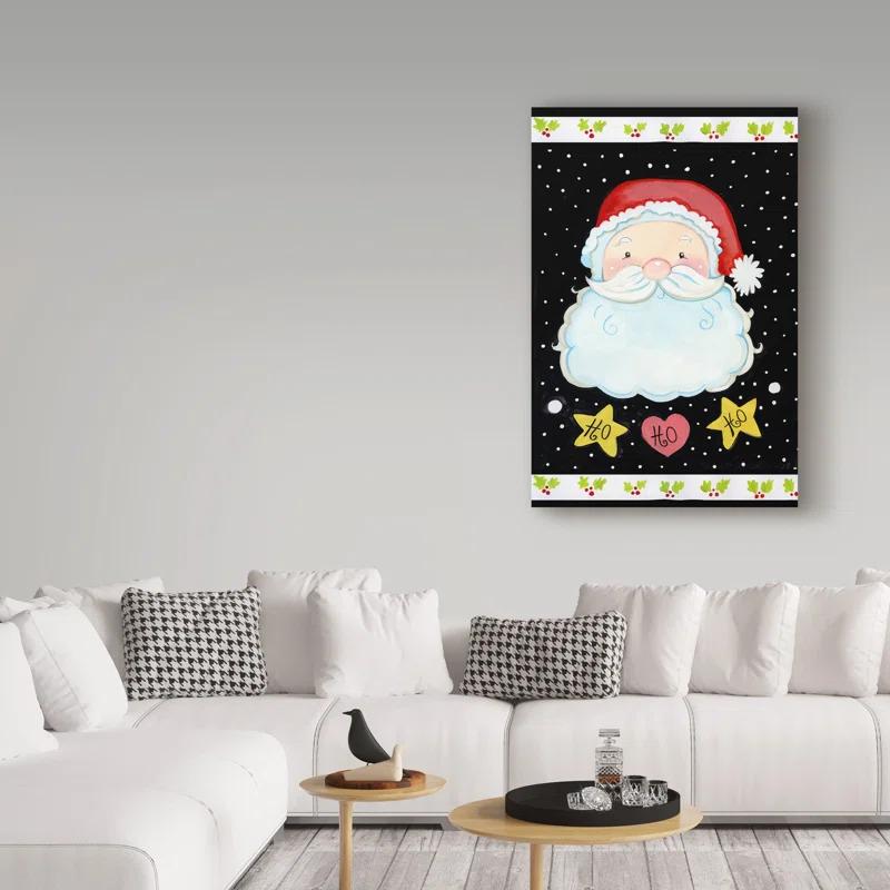 Trademark Fine Art Valarie Wade " Ho Ho Santa Claus " by Valarie Wade