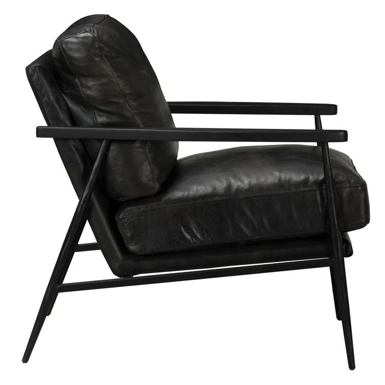 Arnold Genuine Leather Armchair