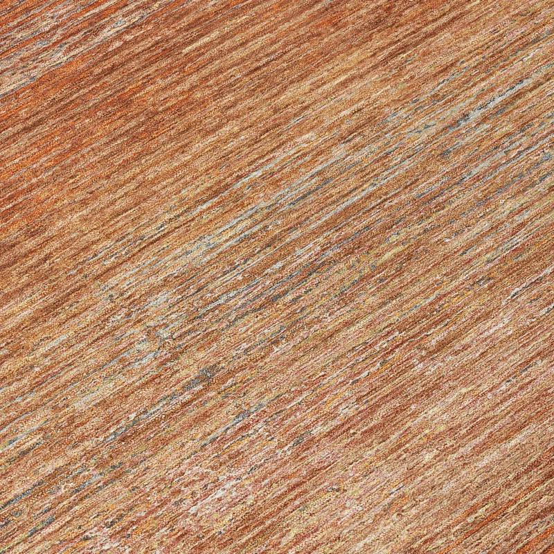 Machine Washable Indoor/Outdoor Christain ACN1266 Copper Rug