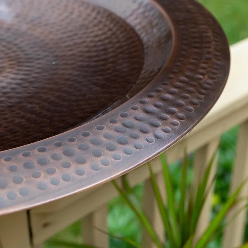 Achla Designs Metal Column Birdbath