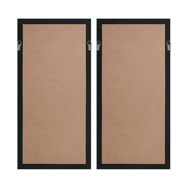 Dakota Fields Framed Geometric Rice Paper Panel Shadowbox Wall Décor (Set of 2)
