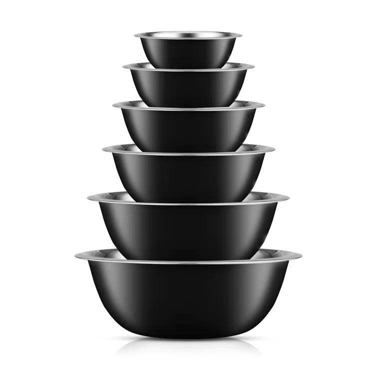JoyJolt Joyjolt Stainless Steel Mixing Bowl, Set Of 6