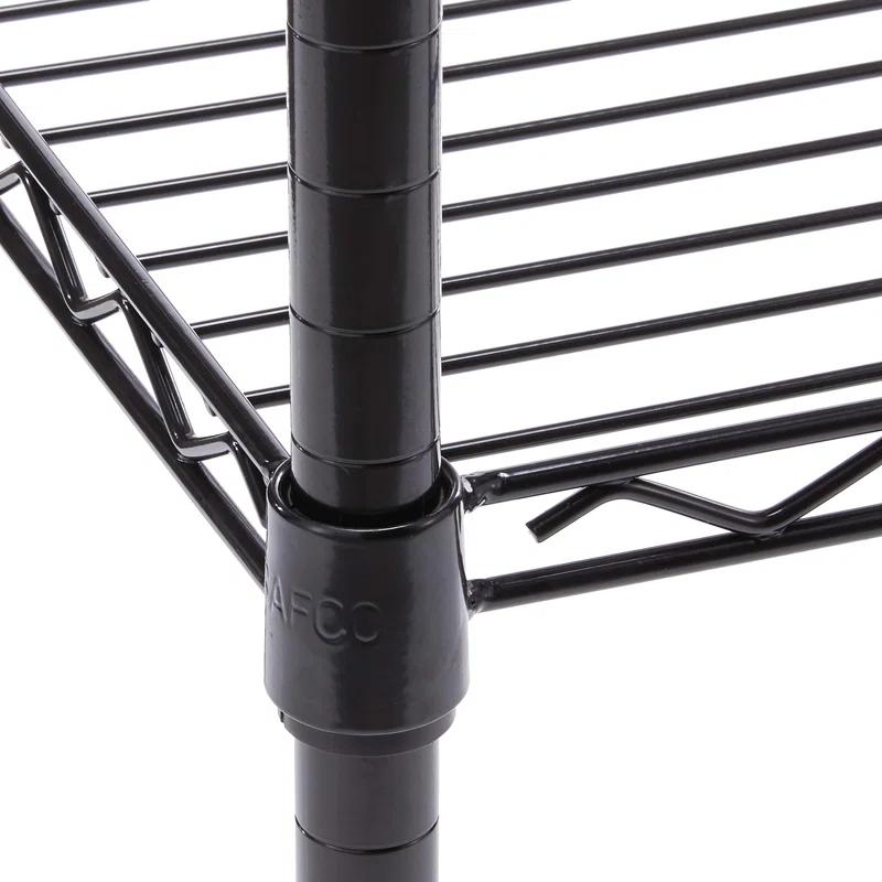 COAHAHA Mobile File Cart, Compact Steel Rolling File Organizer For Letter & Legal Folders, Extra Storage Shelf, Swivel Wheels, Professional Office Storage Solution, 14"W X 14"D X 20.5"H