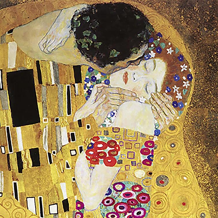 Vault W Artwork " The Kiss, 1908 " by Gustav Klimt