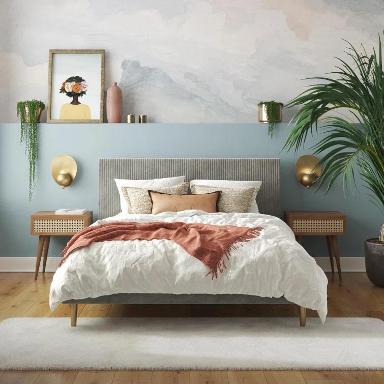 Mr. Kate Daphne Upholstered Platform Bed