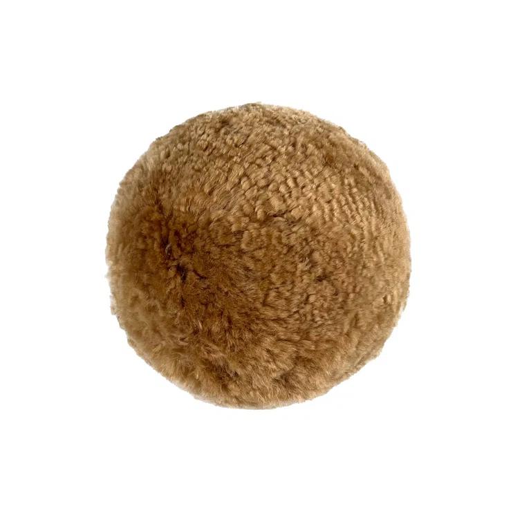 New Zealand Brown 8" Ball Pillow