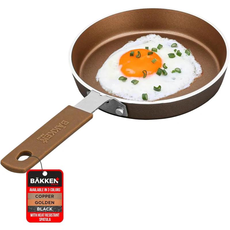 Lifemaster Steel Non-Stick Skillet with Lid