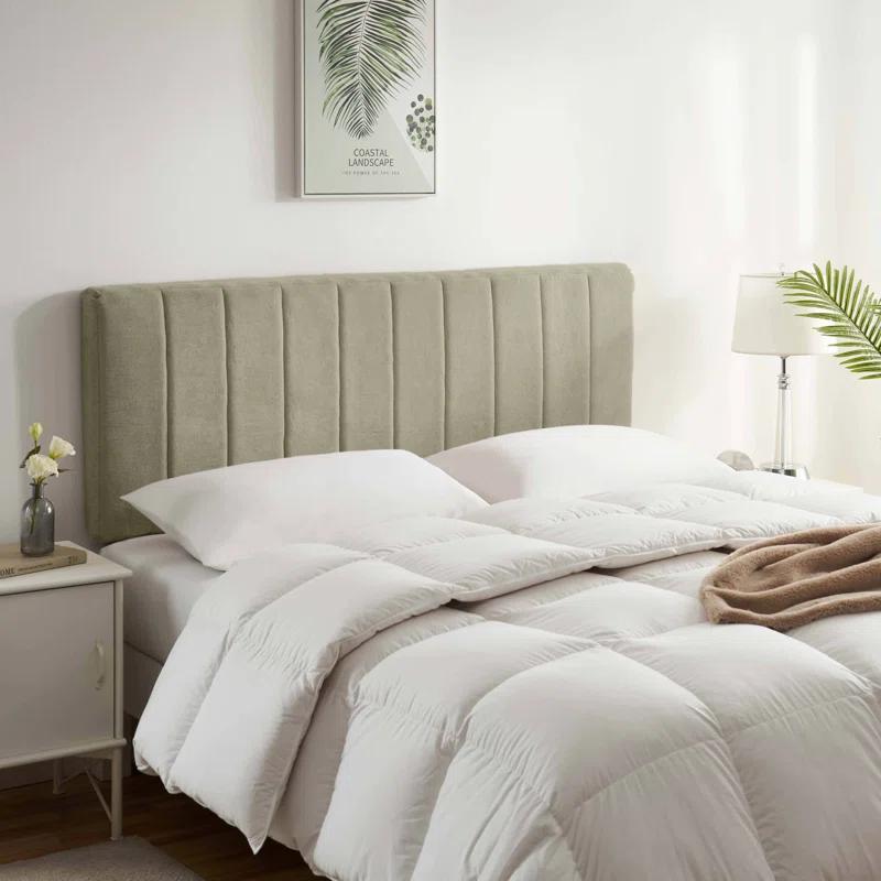 Nestl Chastelyne Upholstered Easy Assemble Wall Mounted Headboard
