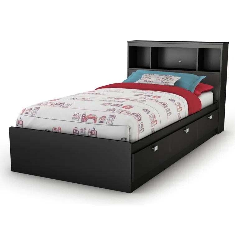 South Shore Spark Twin Mate's & Captain's Bed with Drawers