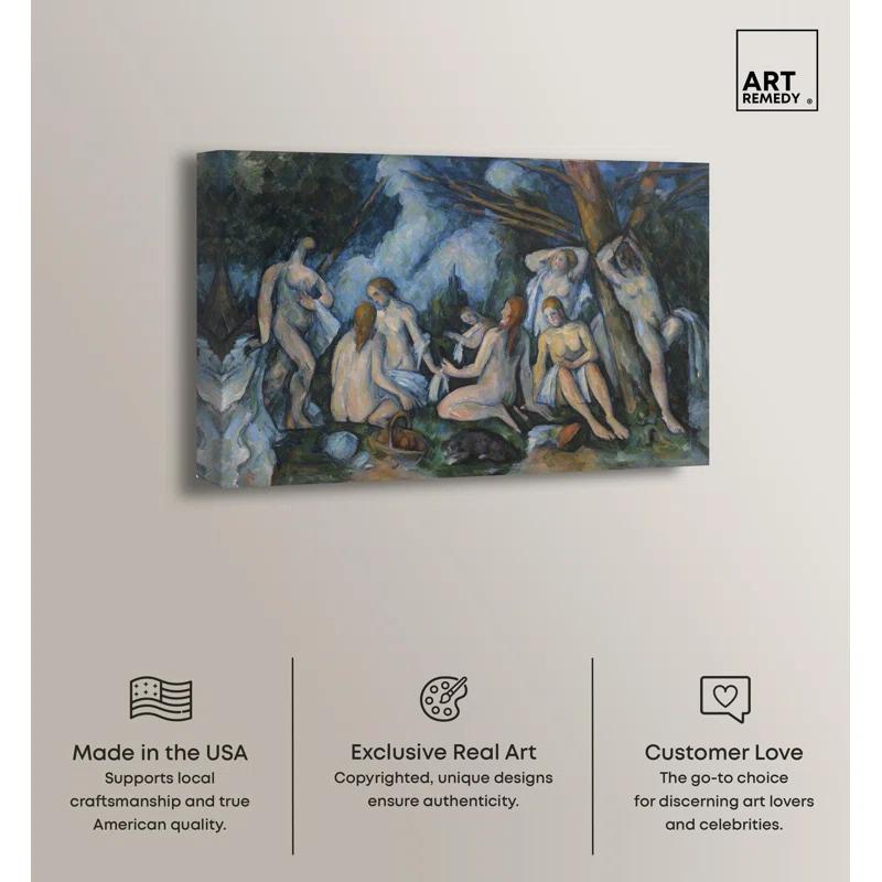 Art Remedy The Large Bathers Classic Female Portraits by Art Remedy