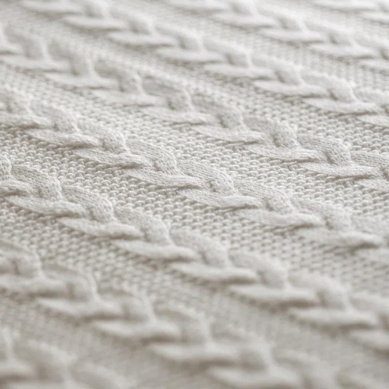 Allied Home Cable Knit Throw Blanket