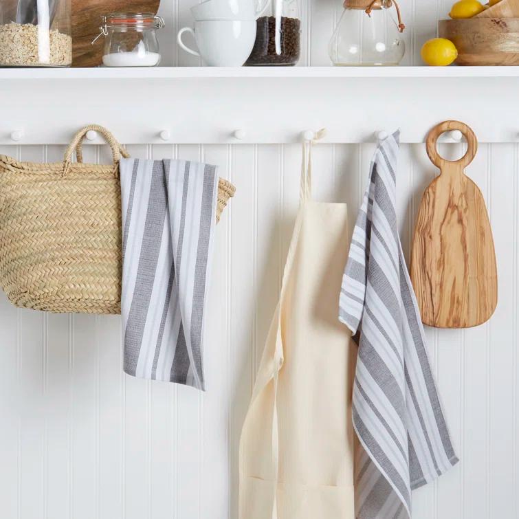 Martha Stewart Martha Stewart Morris Stipe Kitchen Towel Set (Set of 2)