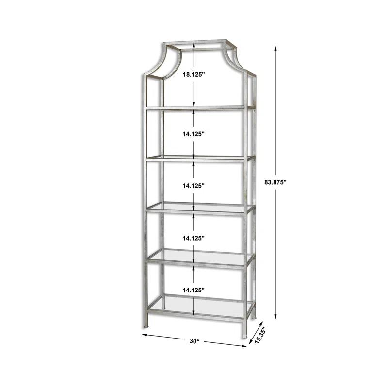 Alyssa Etagere Bookcase