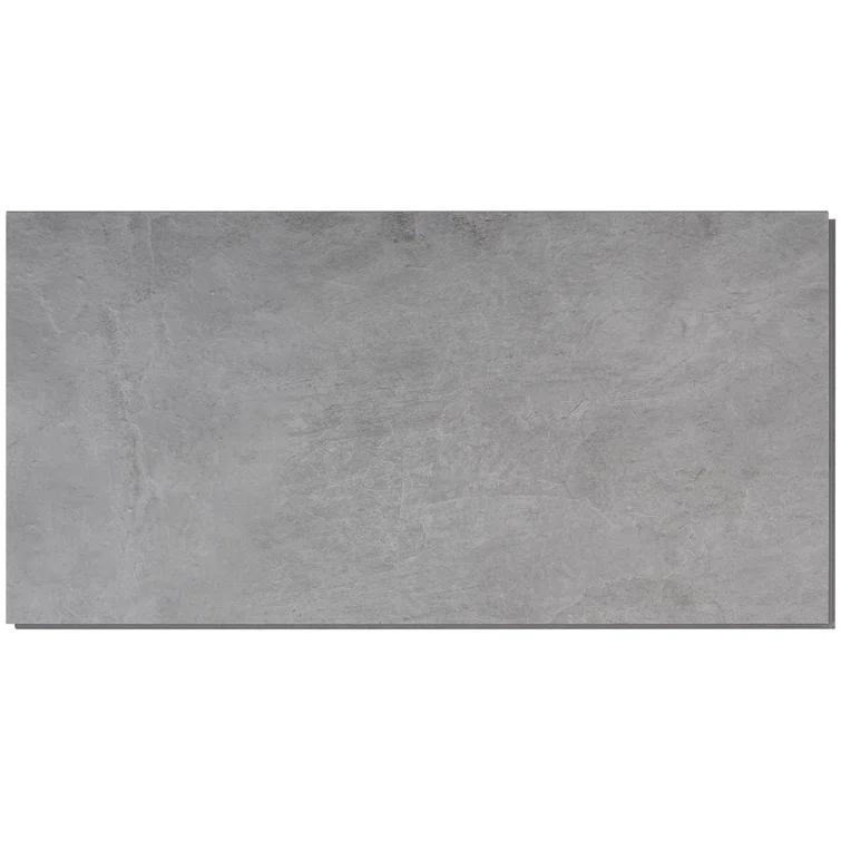 Bond Tile Lujo 12" x 24" x 5mm Rigid Click-Lock Stone Look Luxury Vinyl Tile Flooring (23.76 Sq. Ft. / Case)