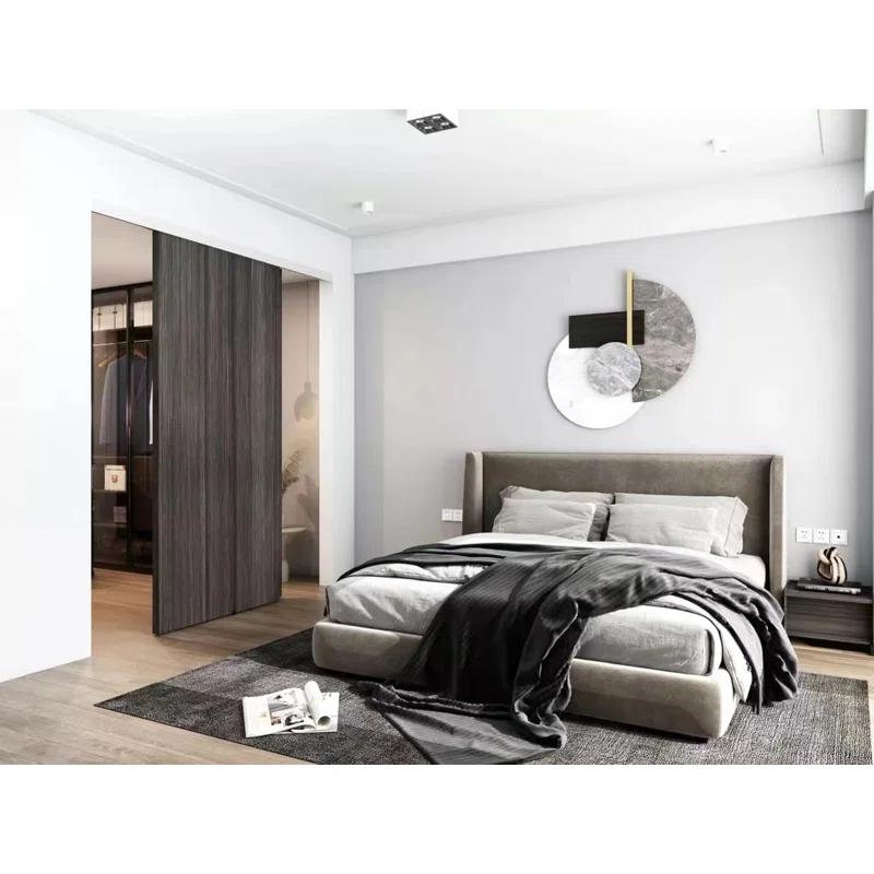 Villar Home Designs 3 Pack Heavy Duty Sliding Bypass Door Hardware KIT Set 72 Inch for Bypass Doors