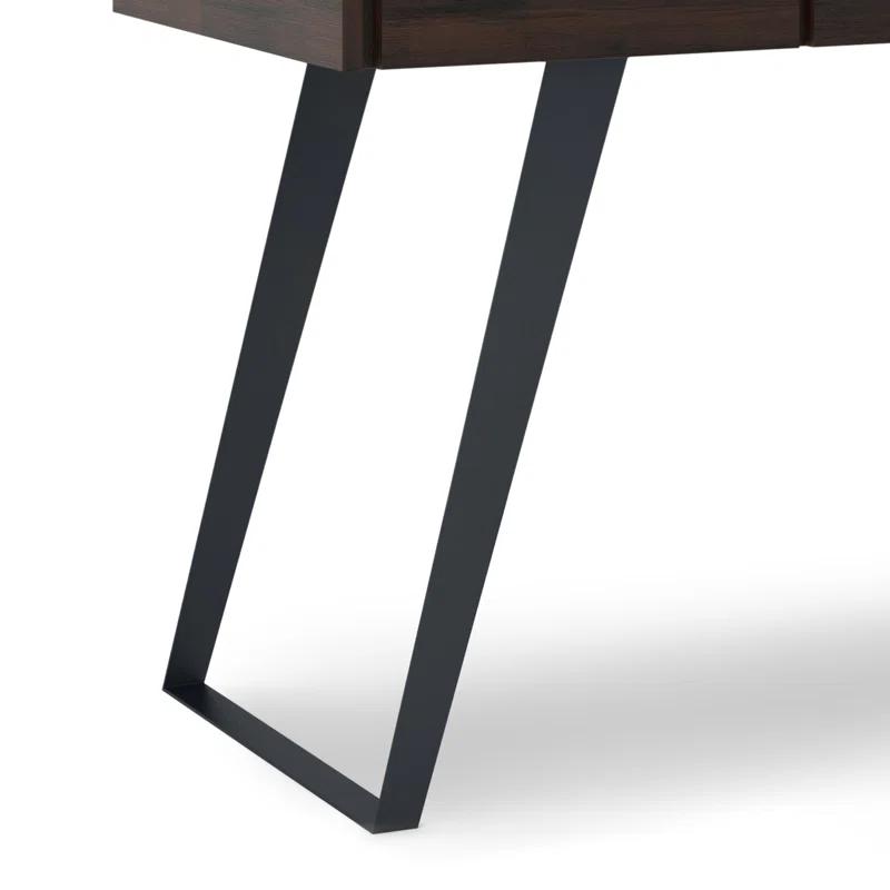 Simpli Home Lowry Solid Wood Desk