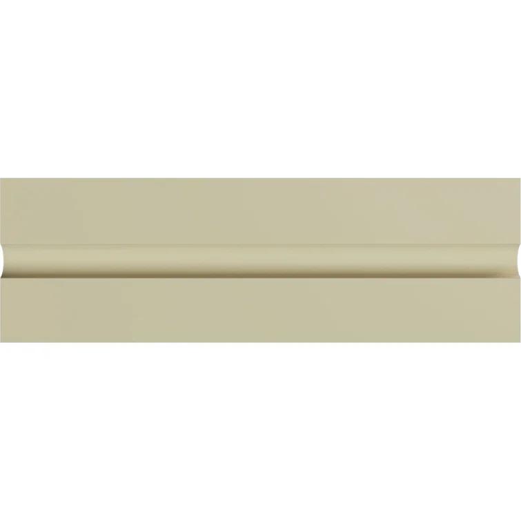 Ekena Millwork 4"H x 3/4"P x 94 1/2"L Gorleen Chair Rail (Set of 8)