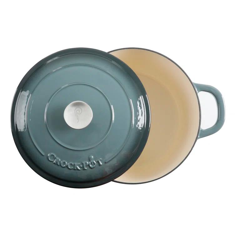 Crock-pot Artisan Cast Iron Round Dutch Oven