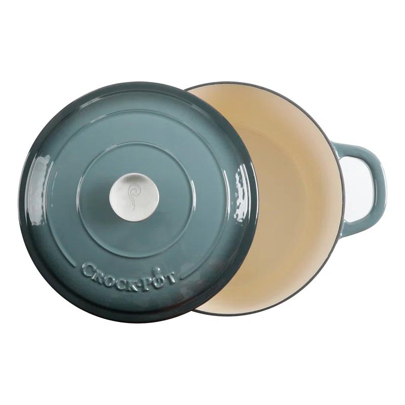 Crock-pot Artisan Cast Iron Round Dutch Oven