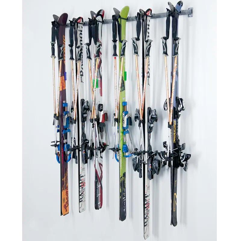 Monkey Bar Storage Steel Wall Mounted Adjustable Multi-Use Ski/Snowboard Rack 3006
