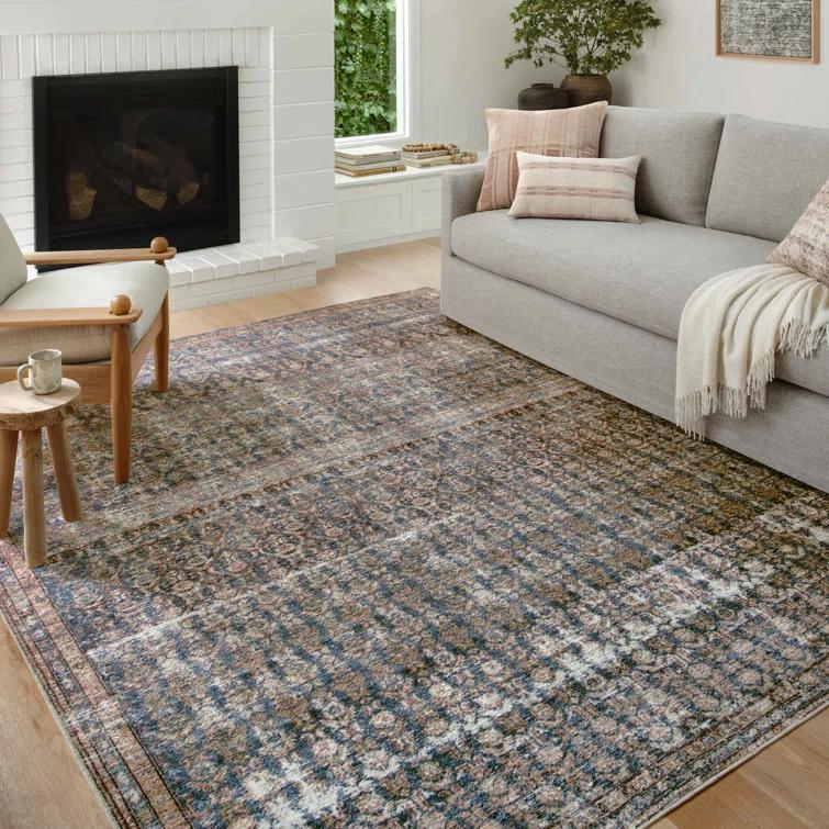Amber Lewis x Loloi Amber Lewis x Loloi Billie Ocean / Brick Area Rug
