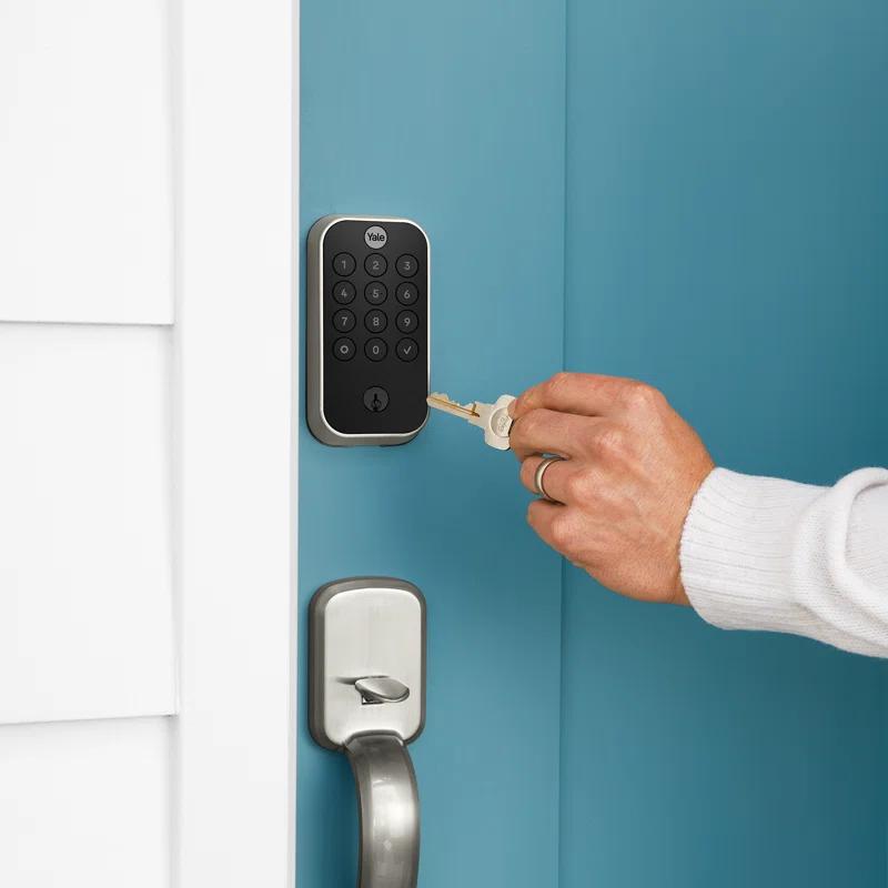 Yale Home Yale Assure Lock 2 Deadbolt, Keyed Smart Entry Door Lock with Bluetooth Connected Touchscreen Keypad for Code Entry