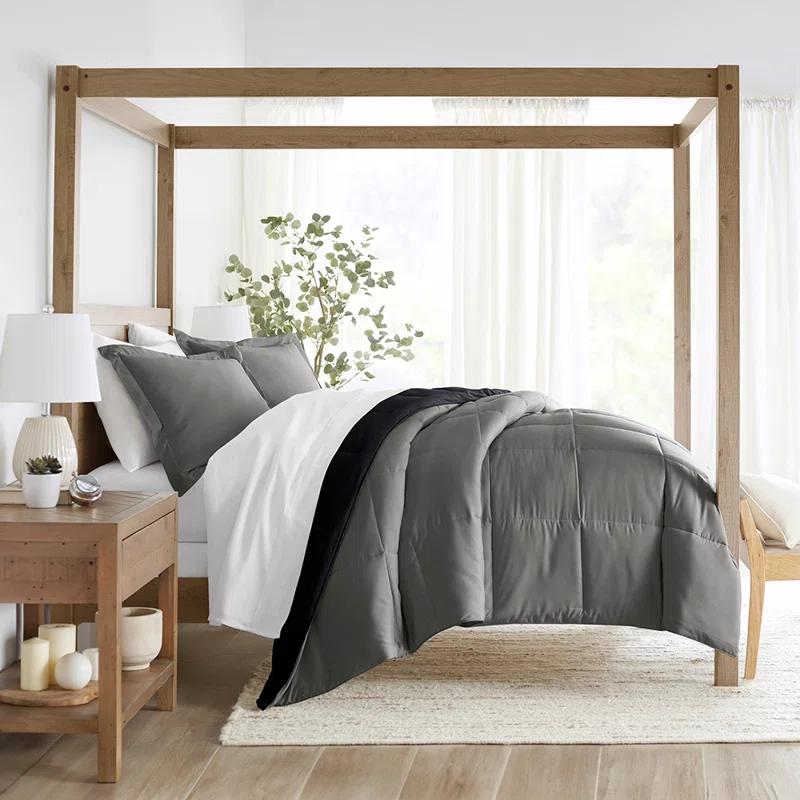 Becky Cameron Reversible Down-Alternative Comforter Bedding Set
