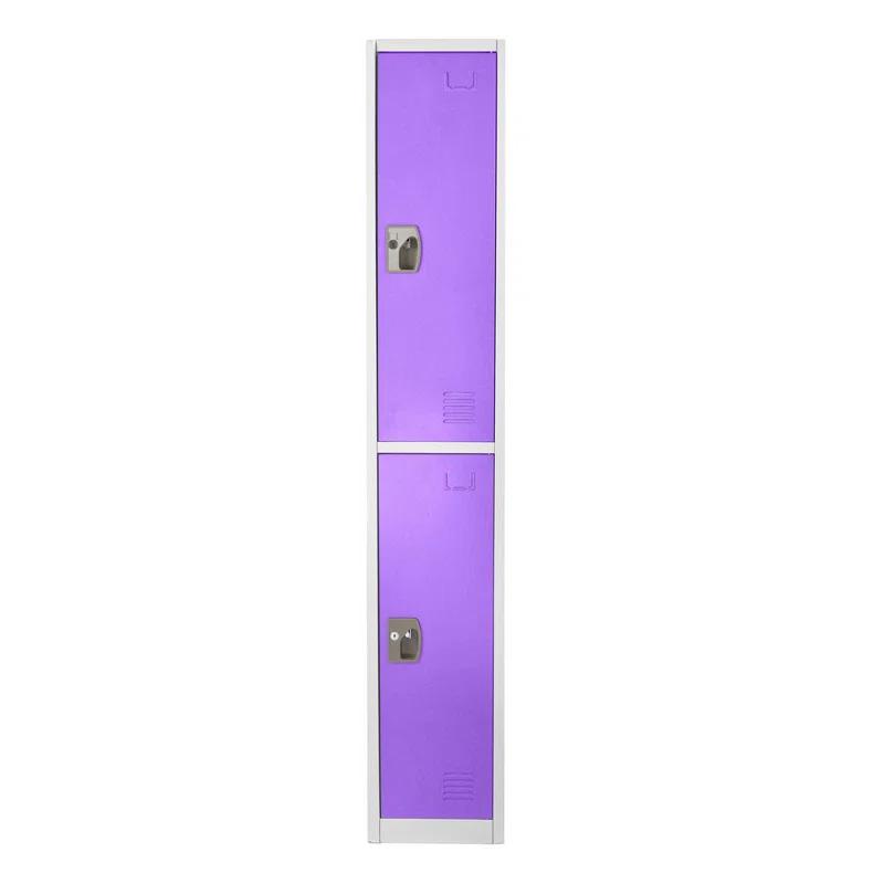 12'' Wide Steel 2-Tier School and Gym Locker