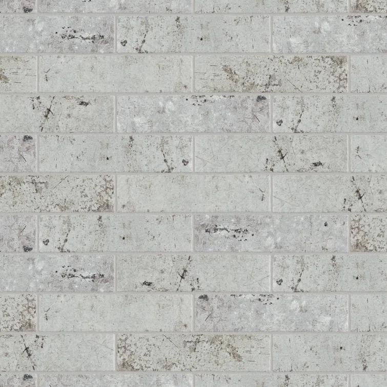 Merola Tile London 3" x 12" Ceramic Brick Look Subway Wall Tile