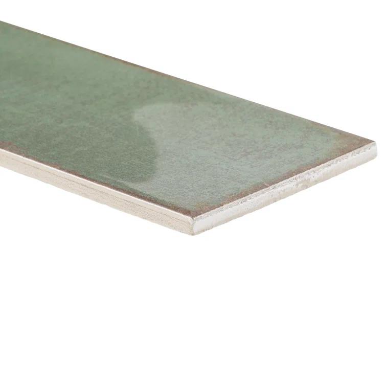 Bond Tile San Luis 4" x 12" Ceramic Handmade Look Subway Wall Tile