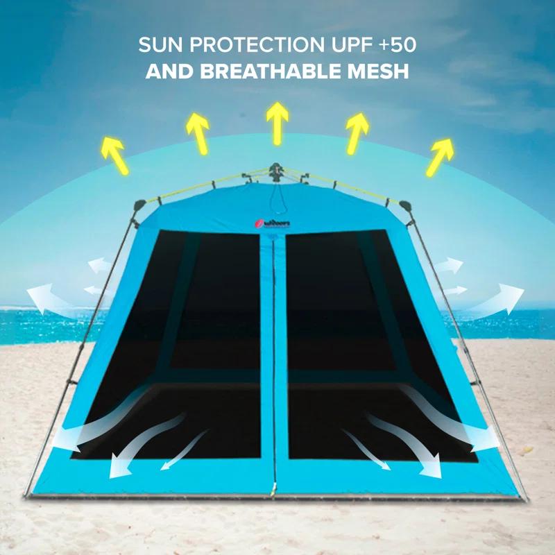 Outdoors Professional Outdoors Professional Beach Castle Pop-up Walled Gazebo