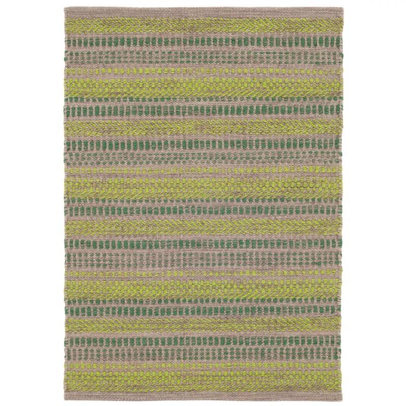 Dash and Albert Rugs Sooner Than Later Green Handwoven Indoor/Outdoor Rug & Reviews | Wayfair