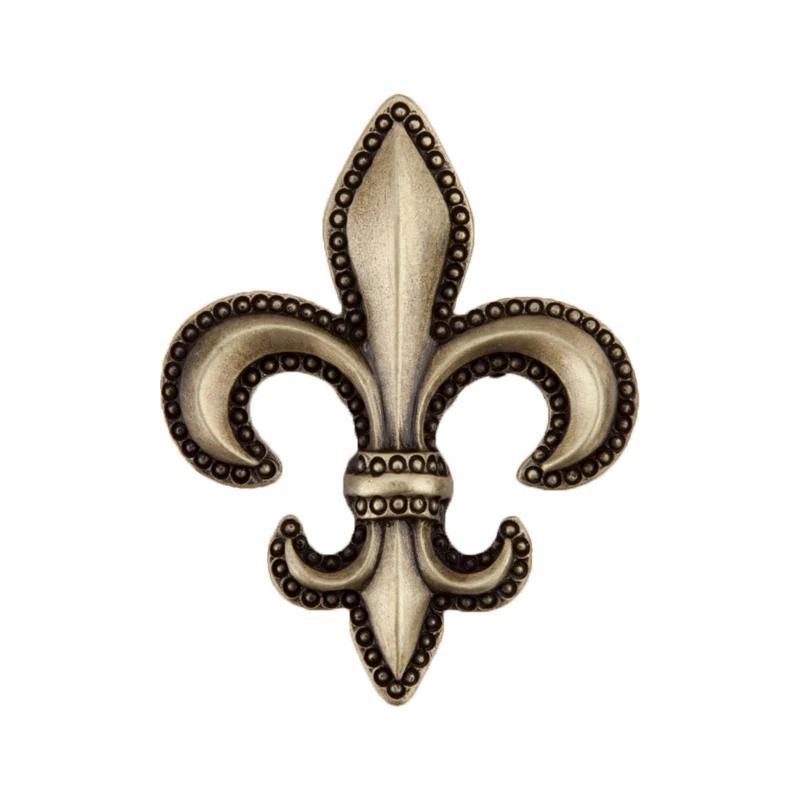Acorn Fleur-De-Lis Cabinet Knob