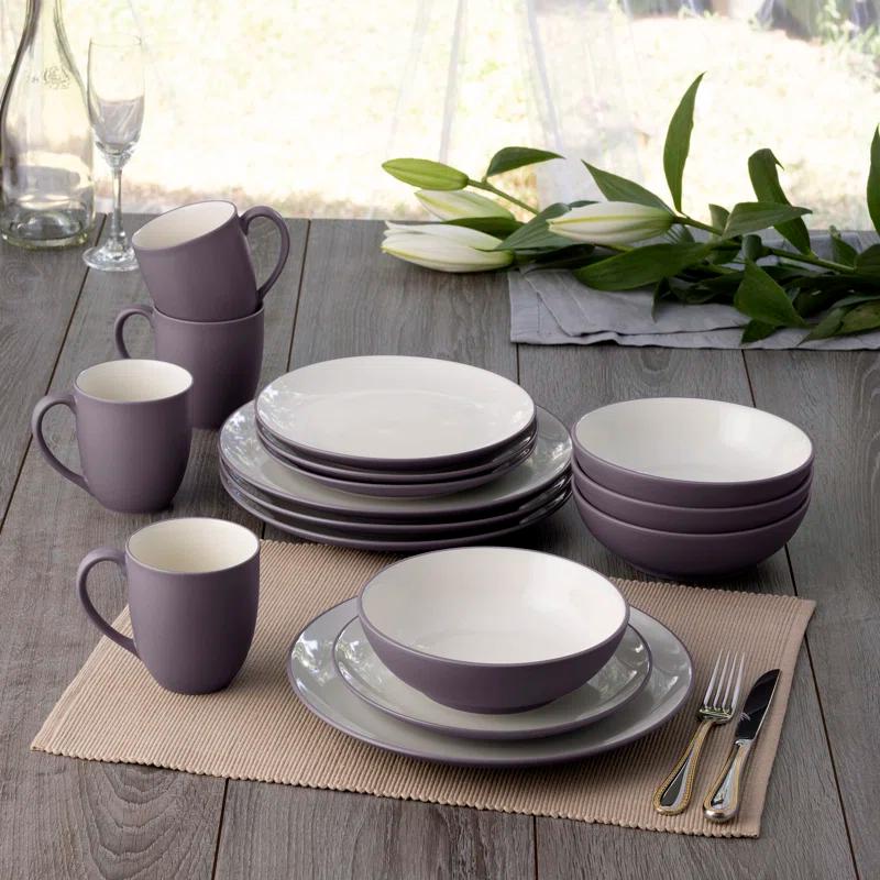 Noritake Noritake Colorwave 16-Piece Coupe Dinnerware Set, Service for 4