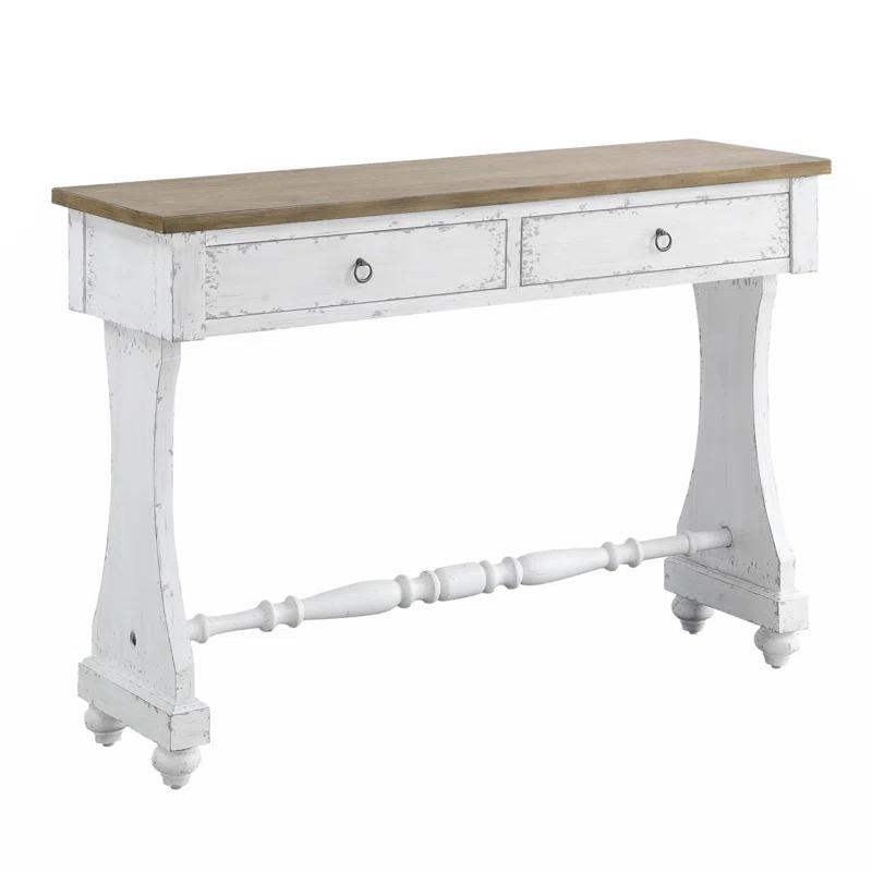 One Allium Way® Carminda console table, entryway table, foyer table with 2 drawers