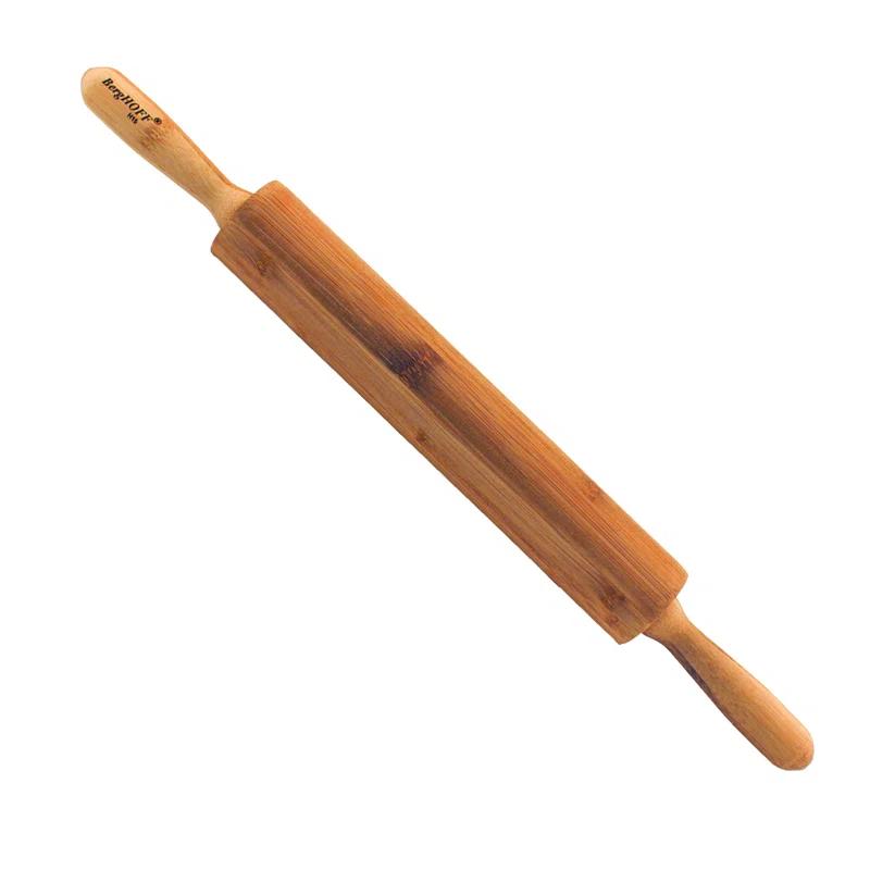 BergHOFF BergHOFF Bamboo 2 Piece Food Preparation Set with Garlic Bowl and Rolling Pin